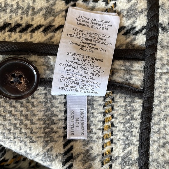 Madewell (Mostly) Wool Coat. Women’s Large - Picture 7 of 7